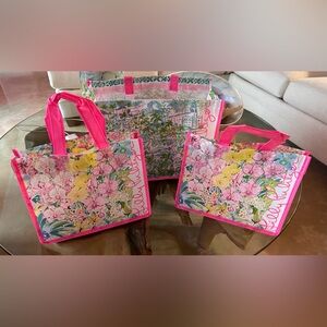 NWT Lilly Pulitzer  4 shopping 🛍️ bags